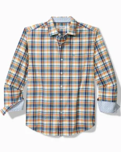 Tommy Bahama Sarasota Stretch Grenada Check IslandZone® Shirt- Shirts