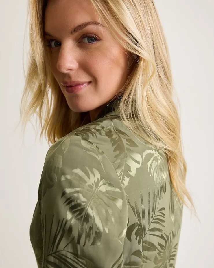 Tommy Bahama Satin Jacquard Blazer-Women Jackets