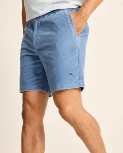 Tommy Bahama Sea Coast Corduroy E-Waist 8-Inch Shorts- Shorts