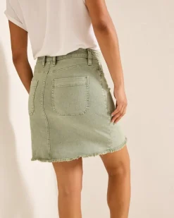 Tommy Bahama Sea Glass Utility Skirt-Women Skirts