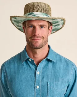 Tommy Bahama Seagrass Gambler Hat- Hats & Caps