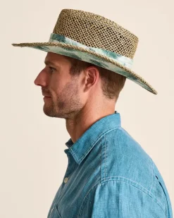 Tommy Bahama Seagrass Gambler Hat- Hats & Caps
