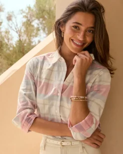 Tommy Bahama Seaport Way Cord Shirt-Women Tops & Shirts