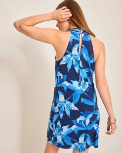 Tommy Bahama Seaside Brights Halter Dress-Women Dresses