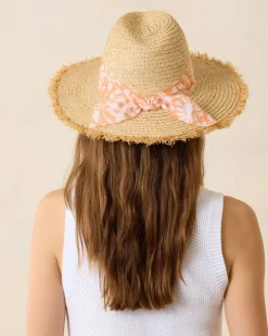 Tommy Bahama Seaside Continental Raffia Hat-Women Hats & Caps
