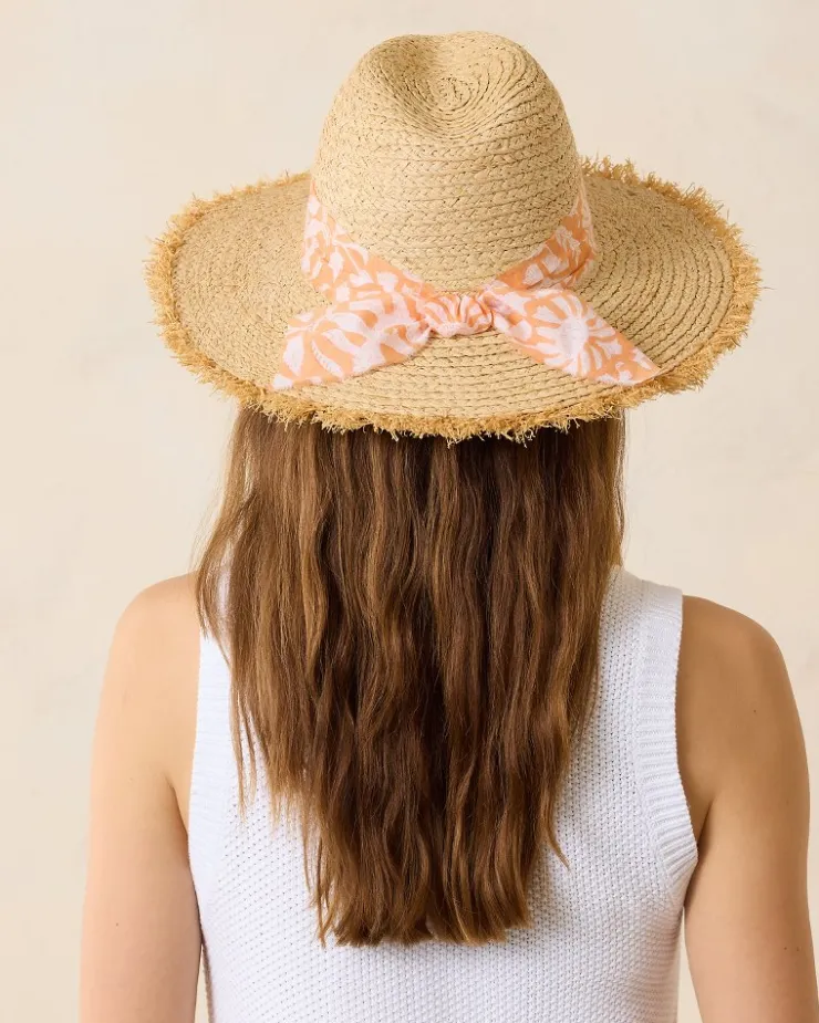 Tommy Bahama Seaside Continental Raffia Hat-Women Hats & Caps