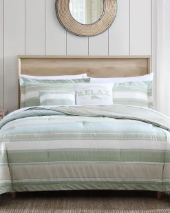Tommy Bahama Serenity 5-Piece King Comforter Set- Comforters & Duvets