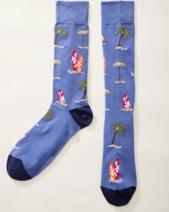 Tommy Bahama Shore Thing Socks- Socks