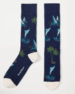 Tommy Bahama Smooth Sailing Socks- Socks