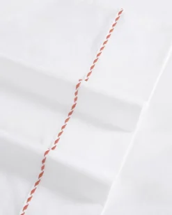 Tommy Bahama Solid 4-Piece Queen Sheet Set - Orange- Sheet Sets & Bedskirts