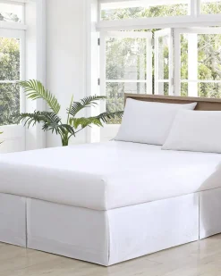 Tommy Bahama Solid Tailored King Bed Skirt- Sheet Sets & Bedskirts