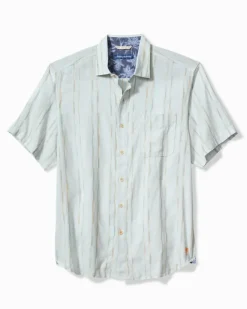 Tommy Bahama Sonora Stripe Linen-Blend Short-Sleeve Shirt- Shirts