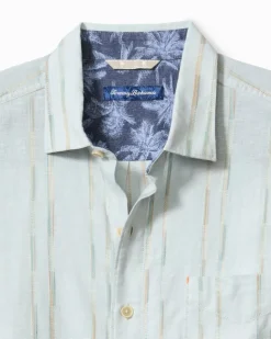 Tommy Bahama Sonora Stripe Linen-Blend Short-Sleeve Shirt- Shirts