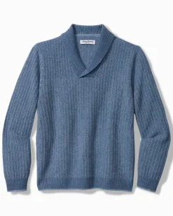 Tommy Bahama Soundscape Cashmere Sweater- Sweaters