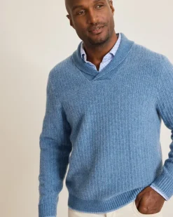 Tommy Bahama Soundscape Cashmere Sweater- Sweaters