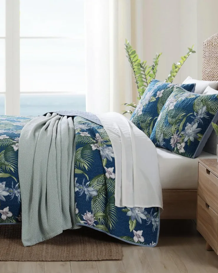 Tommy Bahama Southern Breeze 3-Piece Full/Queen Quilt Set- Quilts & Blankets