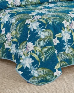 Tommy Bahama Southern Breeze 3-Piece King Quilt Set- Quilts & Blankets