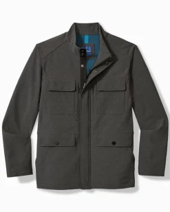 Tommy Bahama Stanley Park Softshell Field Jacket- Jackets & Outerwear