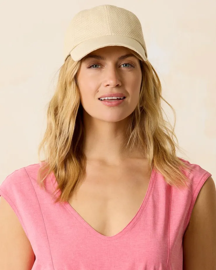 Tommy Bahama Straw Cap-Women Hats & Caps