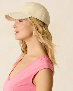Tommy Bahama Straw Cap-Women Hats & Caps