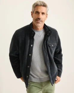 Tommy Bahama Sumner Fleece Shirt Jacket- Jackets & Outerwear