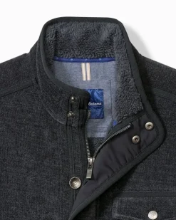 Tommy Bahama Sumner Fleece Shirt Jacket- Jackets & Outerwear