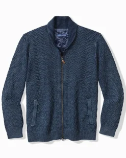 Tommy Bahama Sunbreak Full-Zip Sweater- Sweaters