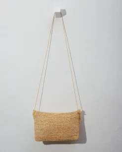 Tommy Bahama Sunburst Raffia Clutch-Women Handbags & Clutches