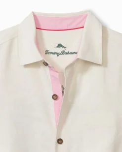 Tommy Bahama Surf the Yule Tide Silk Camp Shirt- Shirts
