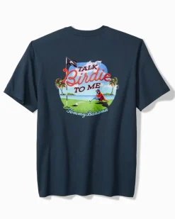 Tommy Bahama Talk Birdie to Me Graphic Pocket T-Shirt- T-Shirts