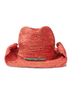 Tommy Bahama Tanya Raffia Cowboy Hat-Women Hats & Caps