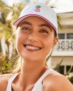 Tommy Bahama The Bimini Pineapple Cap-Women Hats & Caps