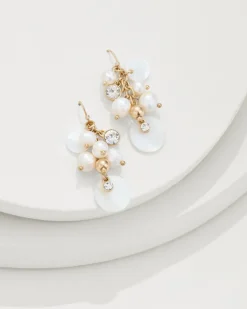 Tommy Bahama Tidal Treasure Pearl Shaky Drop Earrings-Women Jewelry
