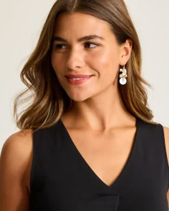 Tommy Bahama Tidal Treasure Pearl Shaky Drop Earrings-Women Jewelry