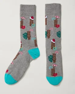 Tommy Bahama Tiki's the Season Socks- Socks