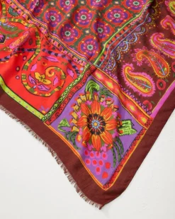 Tommy Bahama Tile Patch Wrap Scarf-Women Scarves & Wraps