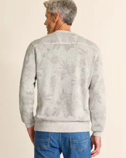 Tommy Bahama Tobago Bay Blooms Crew Sweatshirt- Sweatshirts