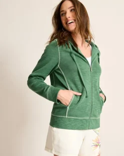 Tommy Bahama Tobago Bay Full-Zip Hoodie-Women Loungewear|Jackets