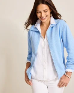 Tommy Bahama Tobago Bay Full-Zip Sweatshirt-Women Loungewear|Jackets