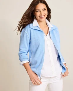 Tommy Bahama Tobago Bay Full-Zip Sweatshirt-Women Loungewear|Jackets