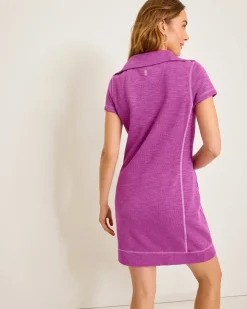 Tommy Bahama Tobago Bay Half-Zip Collared Dress-Women Loungewear|Dresses