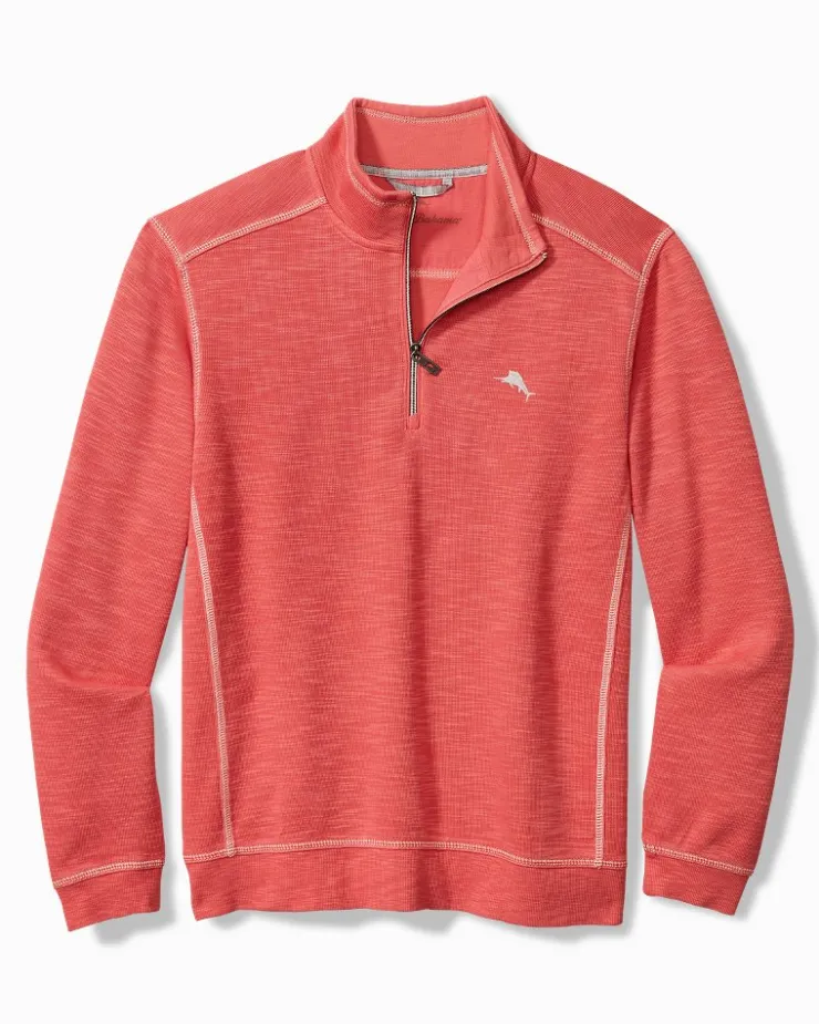 Tommy Bahama Tobago Bay Marlin Splash Half-Zip Sweatshirt- Sweatshirts