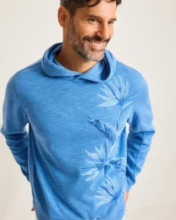 Tommy Bahama Tobago Bay Paradise Blues Hoodie- Sweatshirts