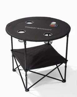 Tommy Bahama 28-Inch Excursion Table- Outdoor Chairs|Beach Accessories