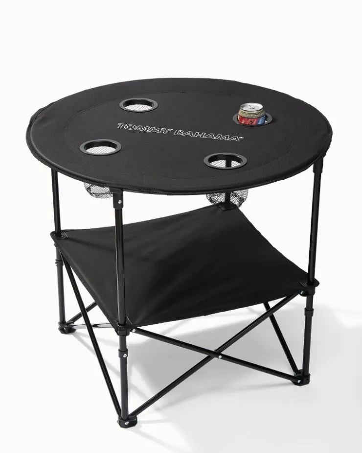 Tommy Bahama 28-Inch Excursion Table- Outdoor Chairs|Beach Accessories