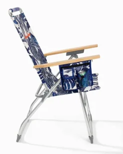 Tommy Bahama Orchid Turtle Highboy Chair- Outdoor Chairs|Beach Chairs
