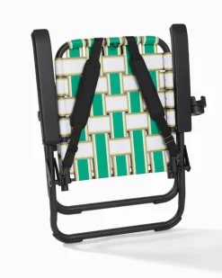 Tommy Bahama Retro Charm Strap Lawn Chair- Outdoor Chairs|Beach Chairs