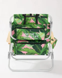 Tommy Bahama Swaying Fronds Deluxe Backpack Beach Chair- Outdoor Chairs|Beach Chairs