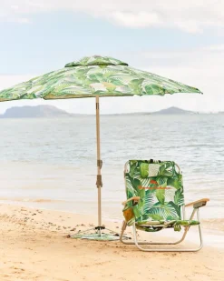Tommy Bahama Tropical Fronds AnchorX™ Umbrella- Umbrellas & Coolers