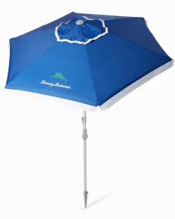 Tommy Bahama Wavy Marlin Beach Umbrella- Umbrellas & Coolers